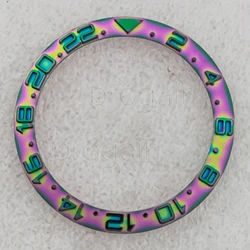 Ceramic Watch Bezel Insert - Premium Replacement Circle for Timepiece Modification (Ceramic ring 50)