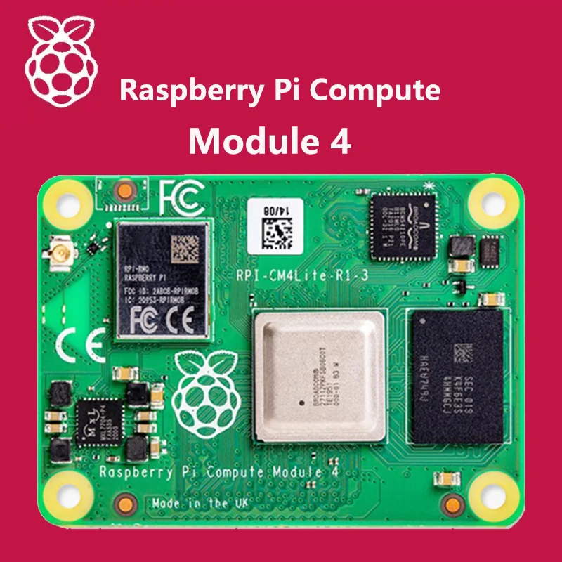 New CM4 Raspberry Pi Compute Module 4 with 4GB Ram Lite/8G/16G eMMC Flash optional Support Wifi/bluetooth