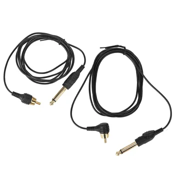 Alimentatore per penna per tatuaggi 6.2ft cavo per Clip per tatuaggio TPE cavo per Clip per tatuaggio cavo di alimentazione per macchina per tatuaggi alimentatore per penna per tatuaggi