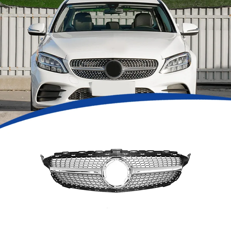 

For 2019-2021 Mercedes Benz C-Class W205 Full Sky Star Grille ABS Material