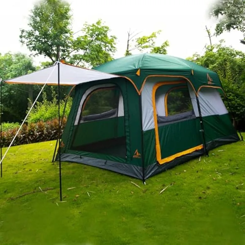 KTT Large Tent 4 Person Cabin Tents 2