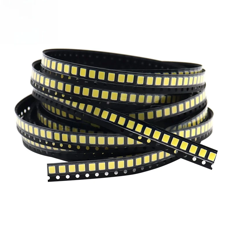 SAMIROB 100 Stück 2835 SMD LED 1 W 0,5 W 0,2 W Weiß 6000–6500 K 3 V 6 V 9 V 18 V 36 V 150 mA 100 mA 80 mA 60 mA 30 mA Hohe Helligkeit – Detail 2