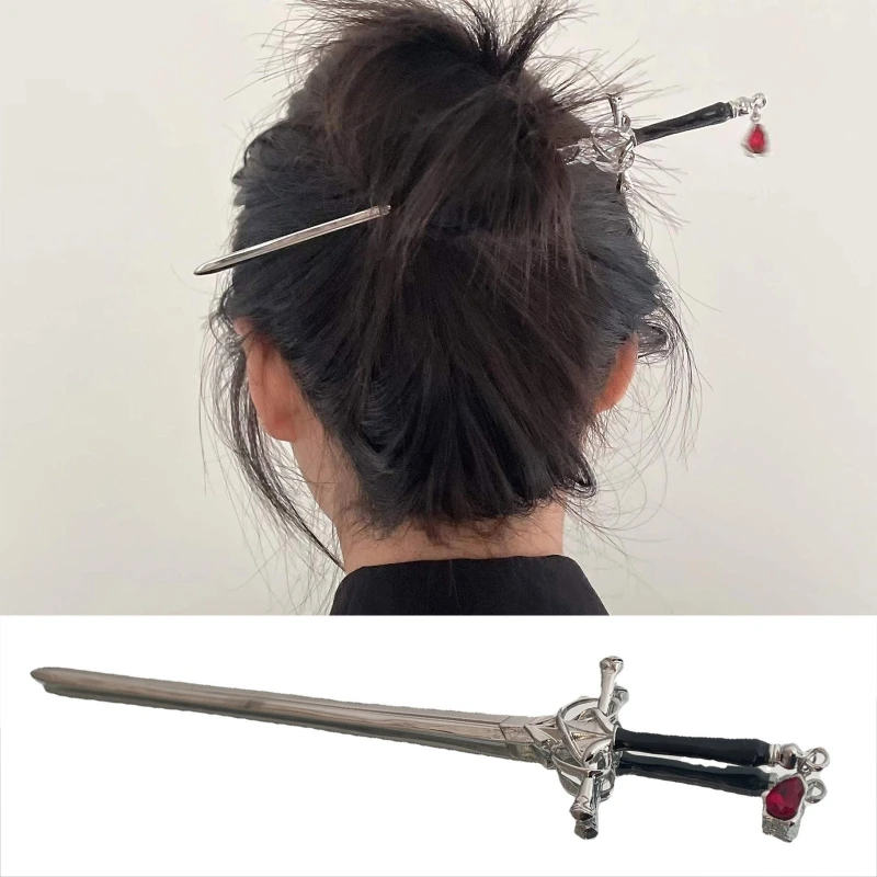Chinese Style Hair Stick Sword Design Hair Stick Hair Chopsticks Hairpin  Chignon Pin Women Hair Accessory Decor Dropship| | - AliExpress