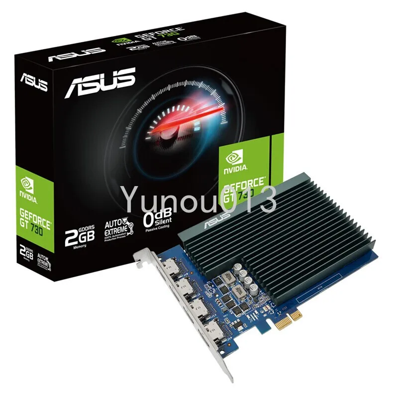 

Видеокарта Asus Gt730-4h-sl-2gd5 Home Office с раздельным экраном, 4-экранным выходом HDMI