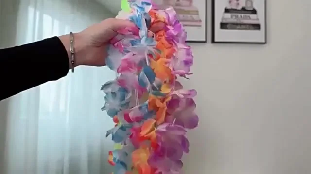 100 Pezzi Collane Hawaiane, Ghirlande Hawaiane con Fiori Multicolori, Collana Hawaiana per Adulti e Bambini, Collana Hawaiana Fiori per Festa Hawaiana, Pool Party, Feste in Spiaggia, Feste di Complean