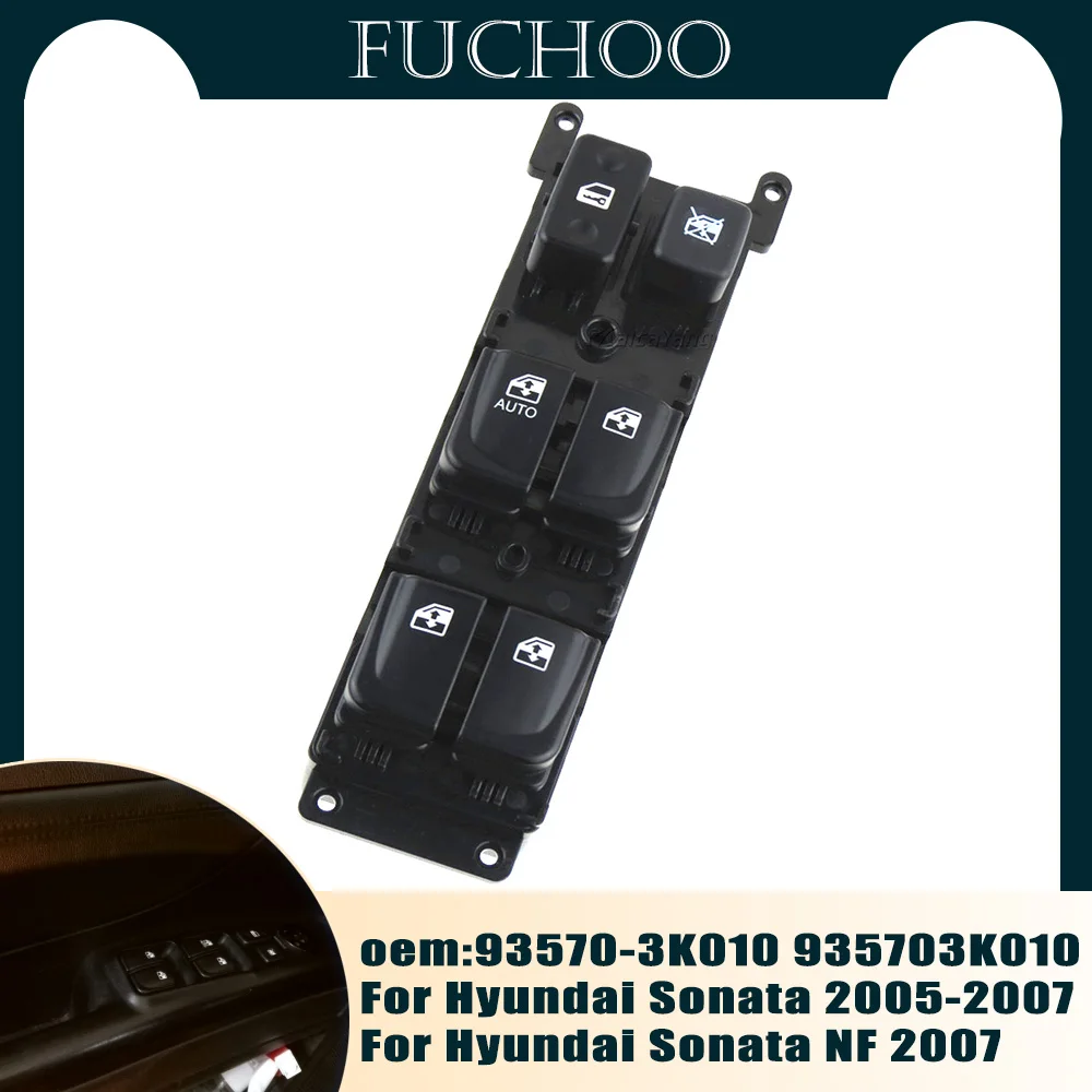 

Переключатель стеклоподъёмника для Hyundai Sonata 2005-2007 93570-3K010 935703K010