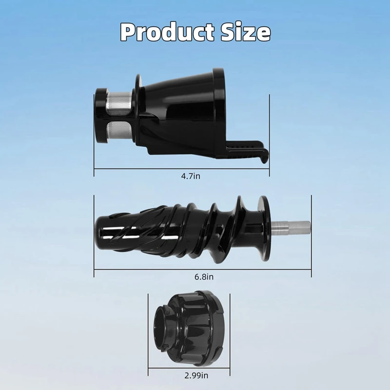Juicer Replacement Parts Compatible For Omegae 8006 8005 8004 8003 NC800HDR, NC900HDC Slow Masticating Juicing Screen