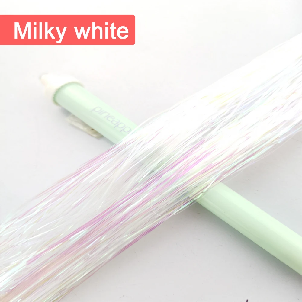 Sparkle Hair Tinsel: Heat-Resistant 36-Inch Multicolor Glitter Fairy Hair Accessories
