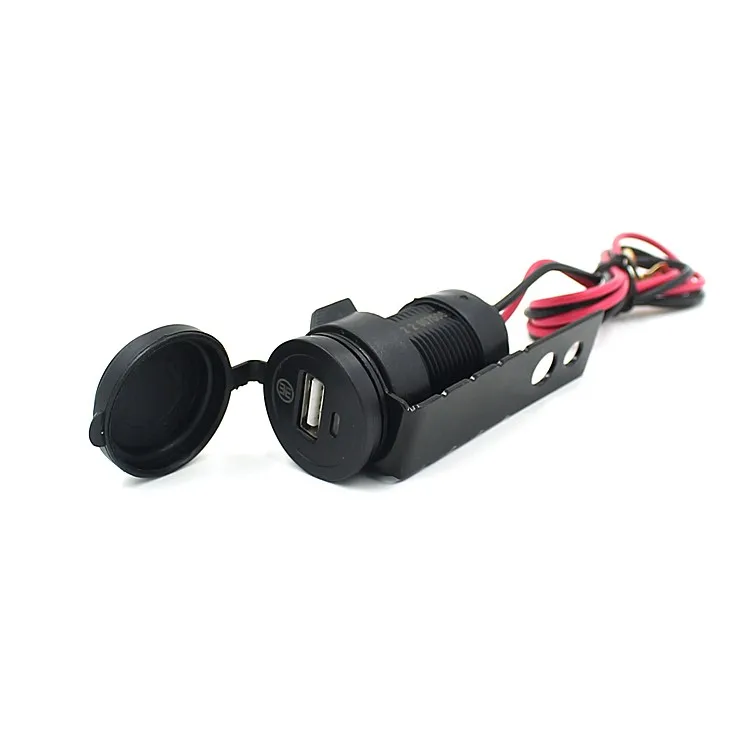 

Plastic DC 12V Waterproof Adapter Phone Replace Accessory Replacement Handlebar Motorcycle USB Charger Professional