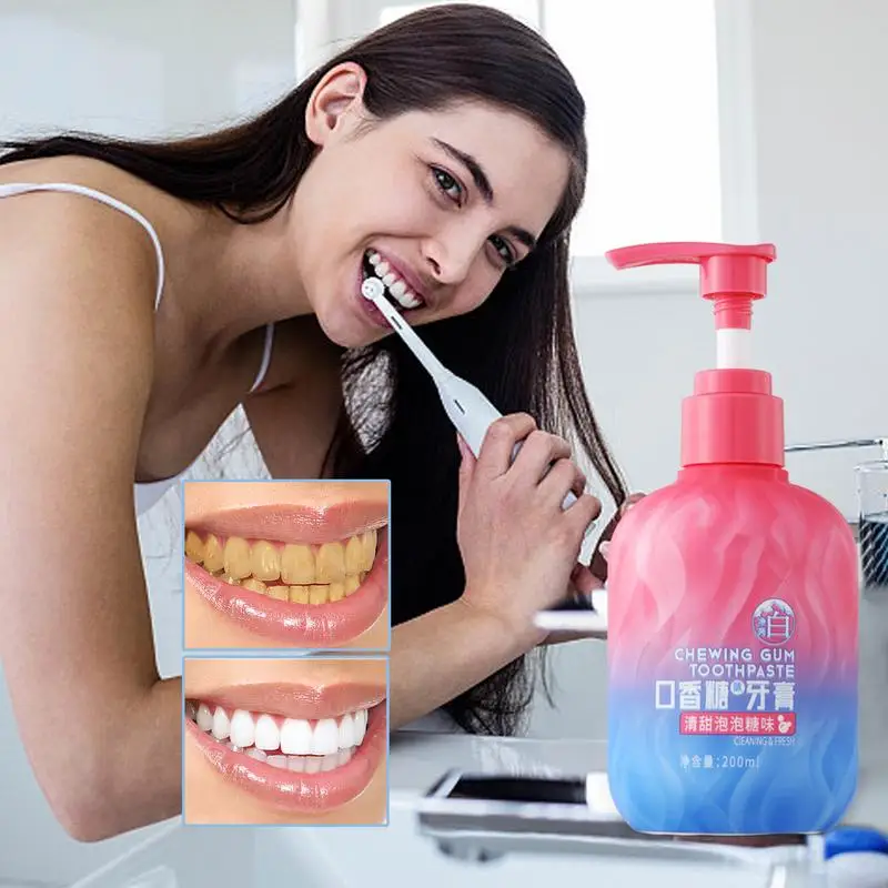 

Gum Toothpaste Strengthen Enamel Repair Toothpaste Gentle Teeth Whiten Enamel Toothpaste for Sensitive Teeth to Reharden Enamel