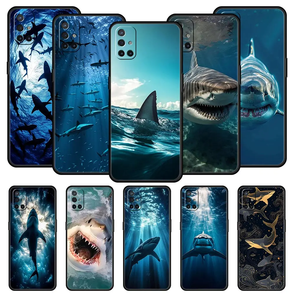 Shark Design Soft Phone Case - Durable and Stylish Protection