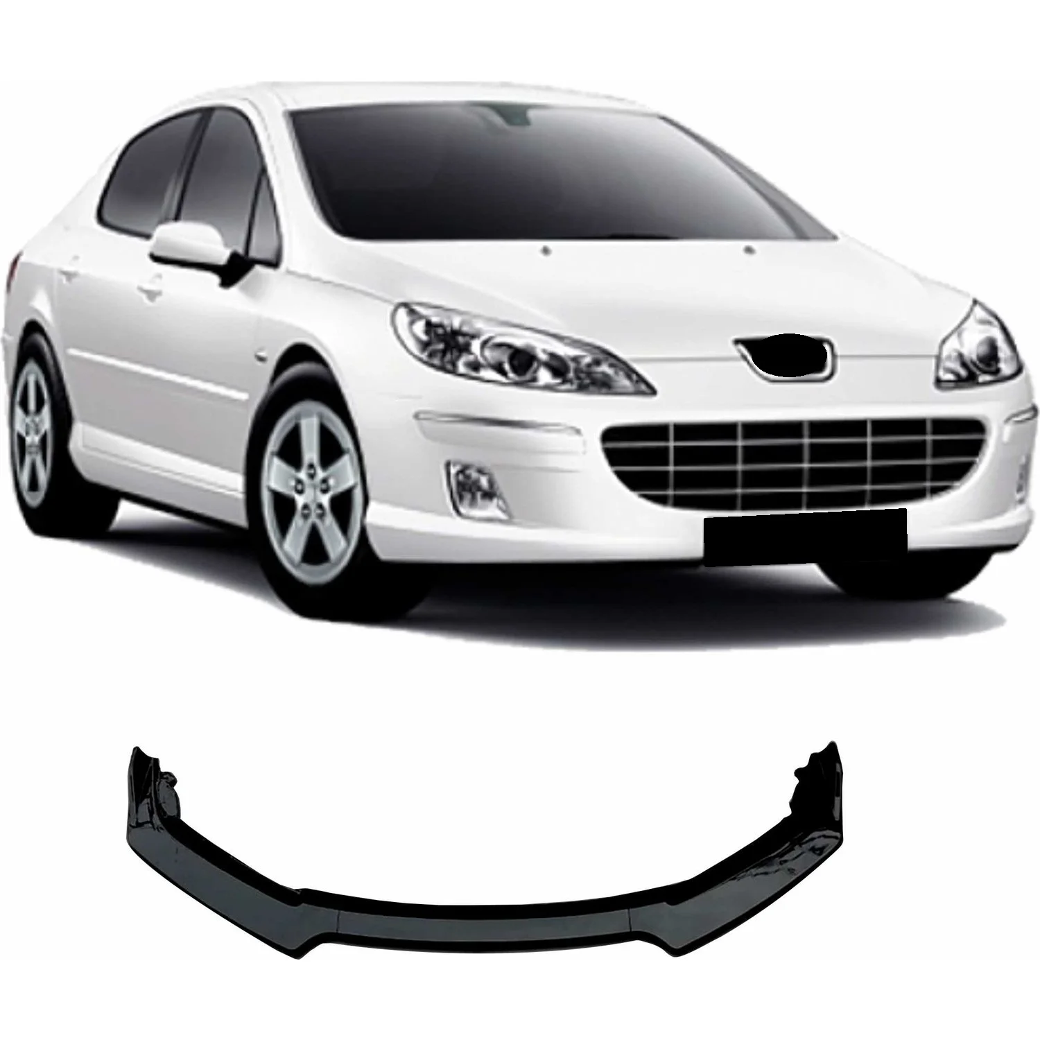 For Peugeot 407 New Model Front Bumper Attachment Spilitter Universal for-peugeot-407-new-model-front-bumper-attachment-spilitter-universal