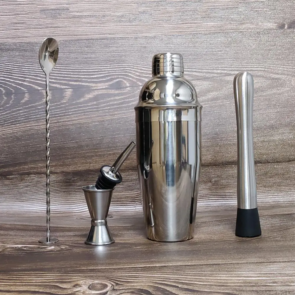 Stainless Steel Cocktail Shaker Mixer Wine Martini Boston Shaker For Bartender Drink Party Bar Tools Barware Home Dining Kitchen cocktail shaker
