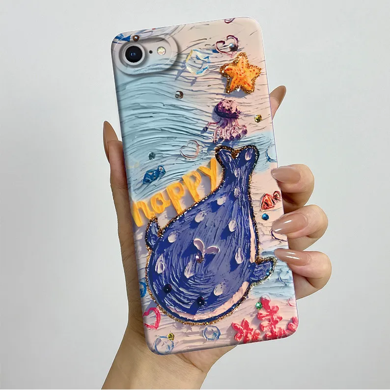 Aesthetic Soft Slim Silicone Phone Case with Full Bumper Protection