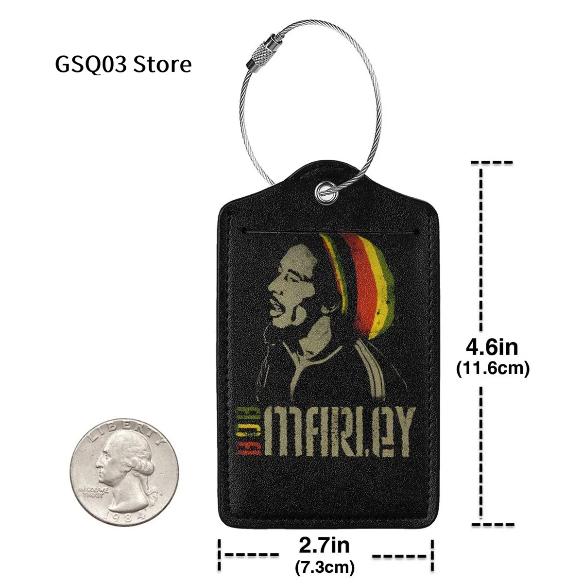 Рисунок 4 - Бирки для багажа Bob Marley для чемоданов