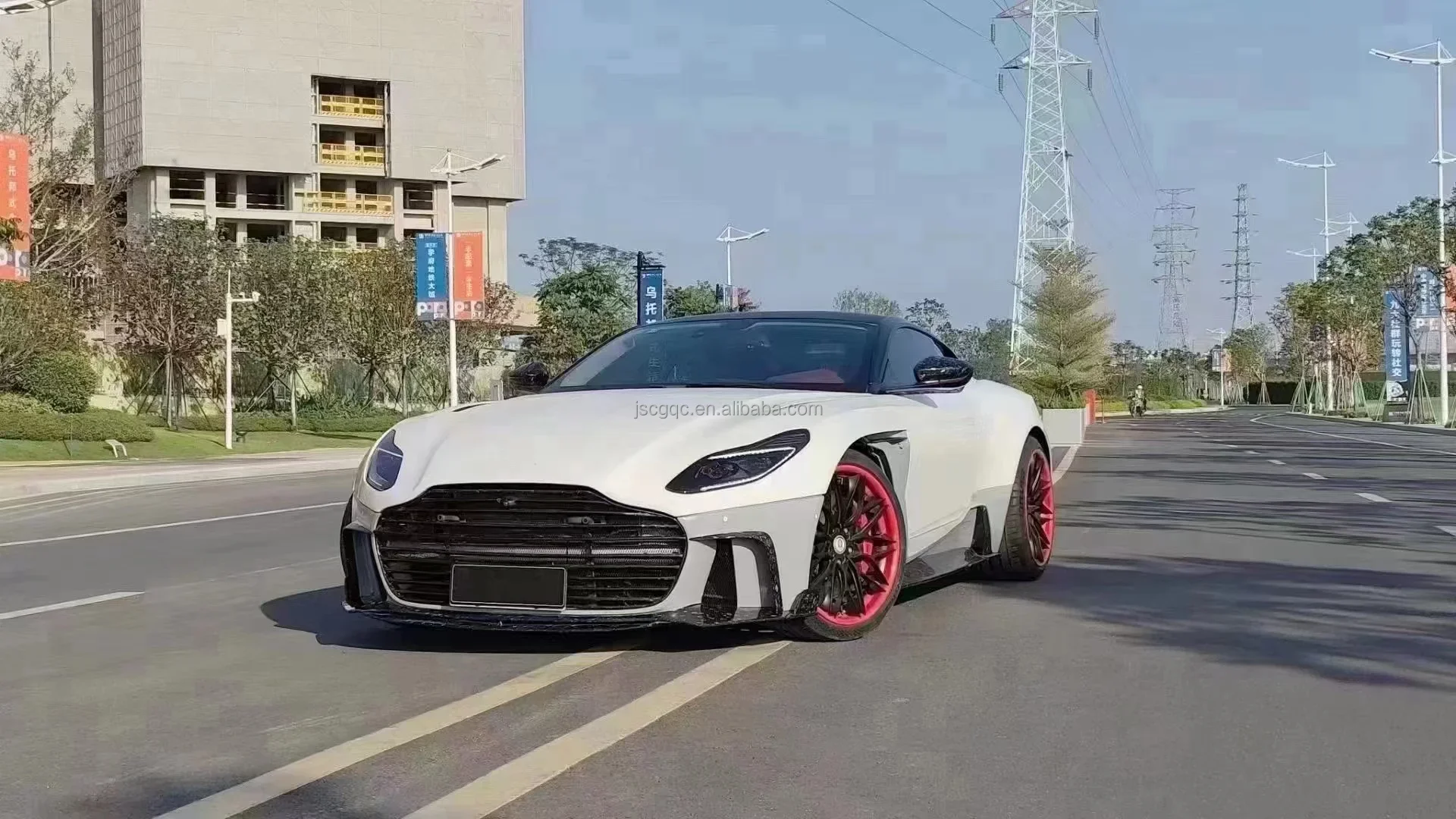 Factory Hot Selling Msy Style for Aston Martin Db11 Carbon Fiber Body Kit Front and Rear Bumper Spoiler Body Kit