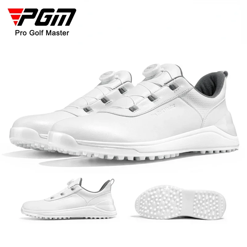 

PGM Men's Golf Sport Shoes Casual Sneakers Quick Lacing Microfiber Waterproof Anti-Slip XZ323 Wholesale