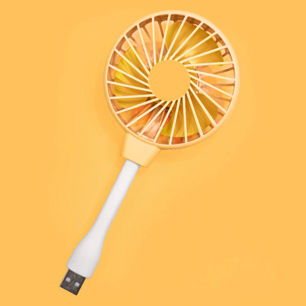 Portable USB Silent Desk Cooler - Mini Rotatable Fan for Office, Outdoor, and Car Summers