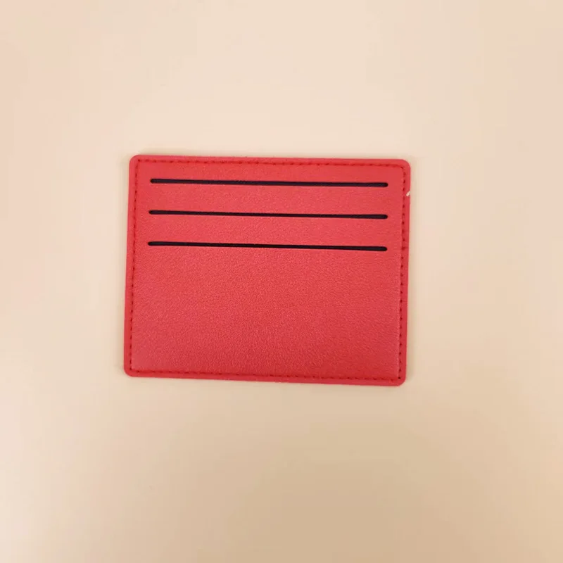Card Holder Credit Card Holder 1Pc Small Compact PU Leather Card Case Simple Short Bank Credit ID Storage