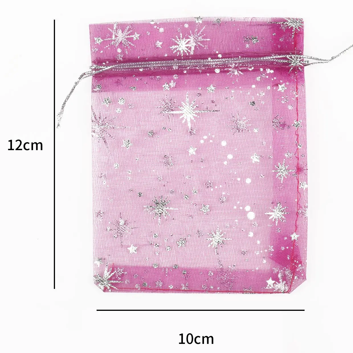 Organza Sacchetti Piccolo Festa Matrimonio Bomboniera Regalo Caramelle - Foto 11