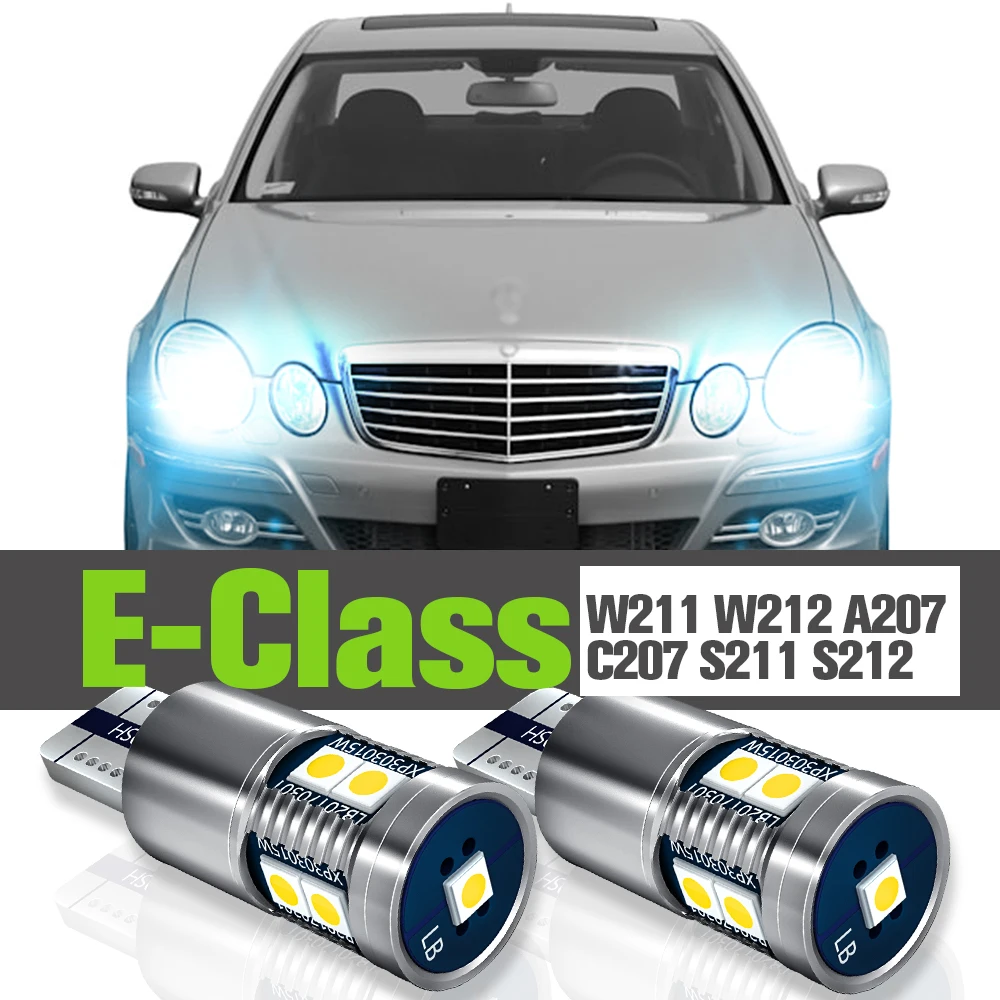 2xLEDParkingLightAccessoriesLampForMercedesBenzEClassW211