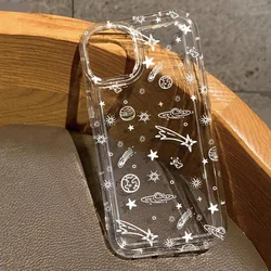 custodia per telefono a cuscino d'aria morbido a forma di farfalla cartoon charmante