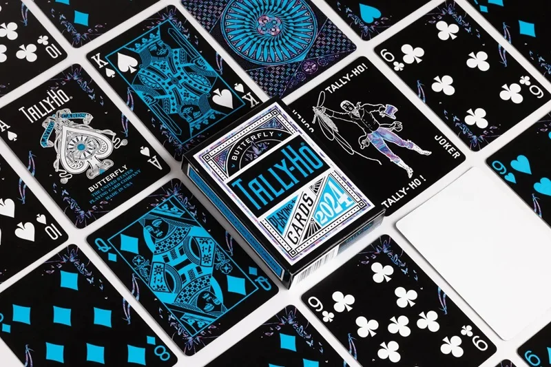 Tally-Ho Playing Cards 4種セット（赤、青、緑、ゴールド） Tally-Ho