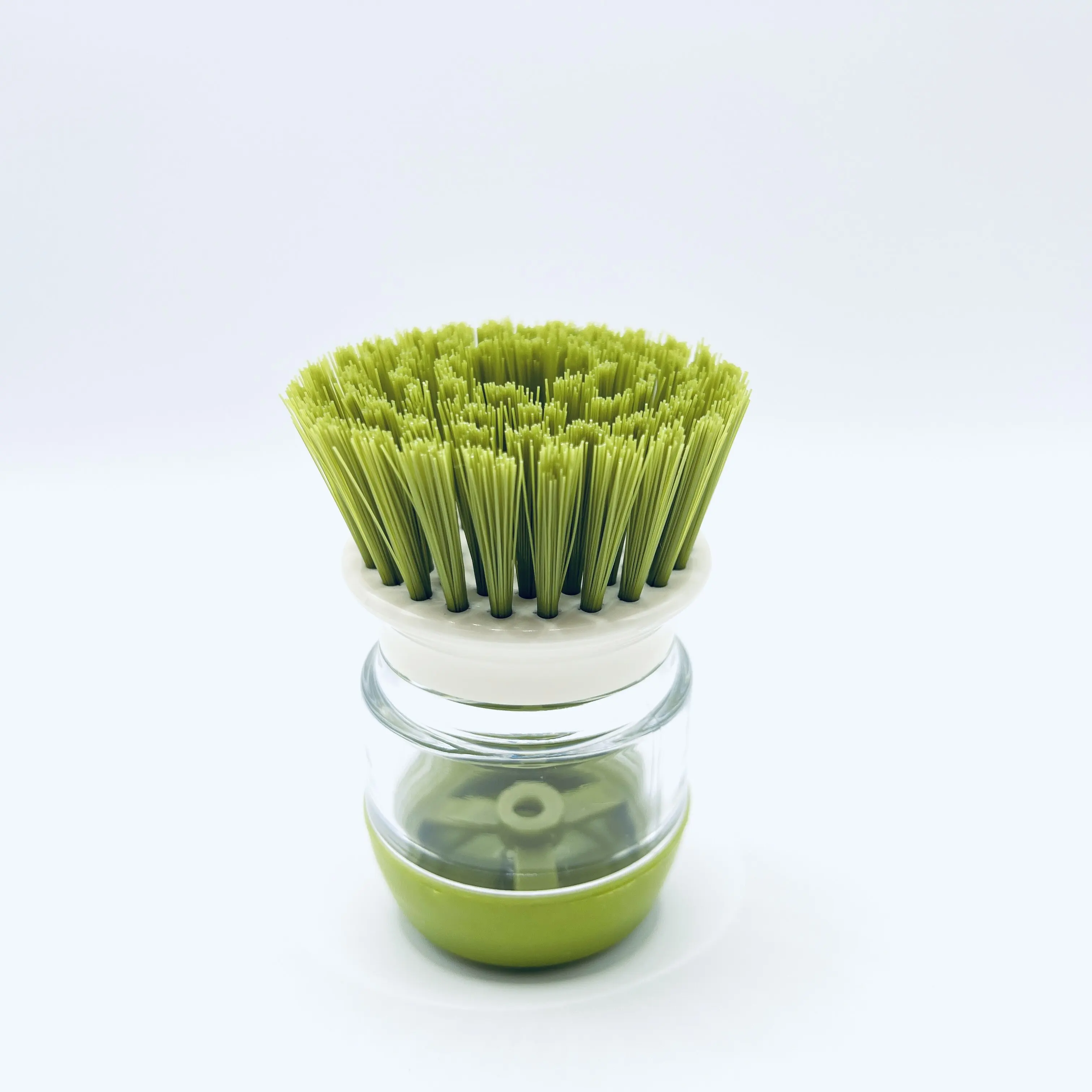 Press the self-refill cleaning brush Dishwashing brush, household non-stick dishwashing brush, with stand Kitchen cleaning produ 6
