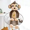 Creative Cute Cartoon Plush Toy Animal Monkey Long Arms And Long Legs Doll Baby Sleeping Comfort Pillow Birthday Christmas Gift 1