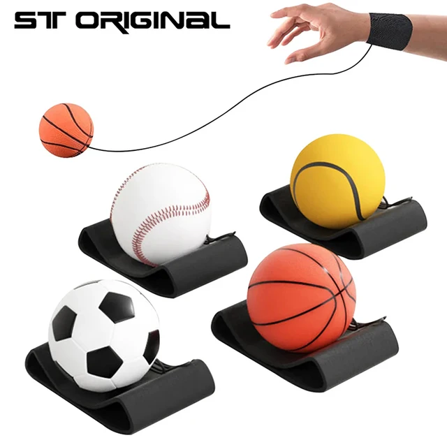 Return Sponge Rubber Hand Ball Game Exercises Bouncing Elastic Sport Strength Training Children Kids Outdoor Ball 3