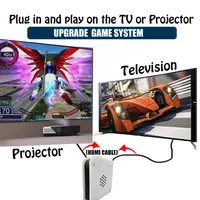 M15 60+Emulators 1T Retro Home Game Console Batocera I3-3110M 70000+Games For Wii PS2 PSP NGC N64 Win11 4G Wireless handle 6