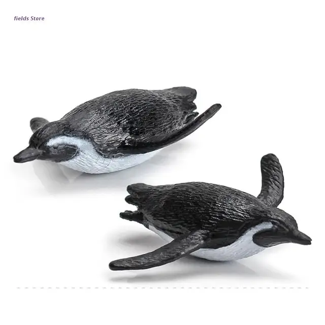 Realistic Penguin Set Figures Model 11pcs Ocean Animal Toy Kids Room Ornament 5