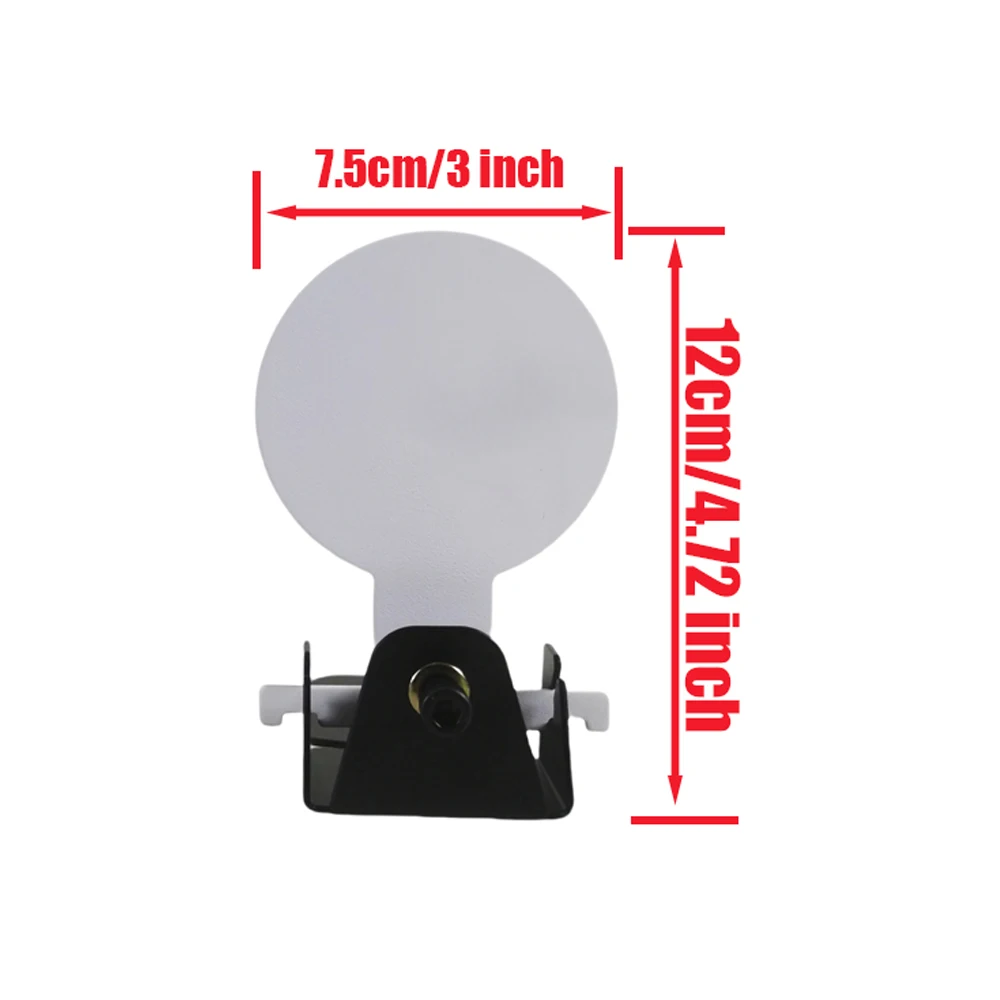 Cible pratique 7.5cm pour tir à courte distance avec système facile montage/démontage rapide