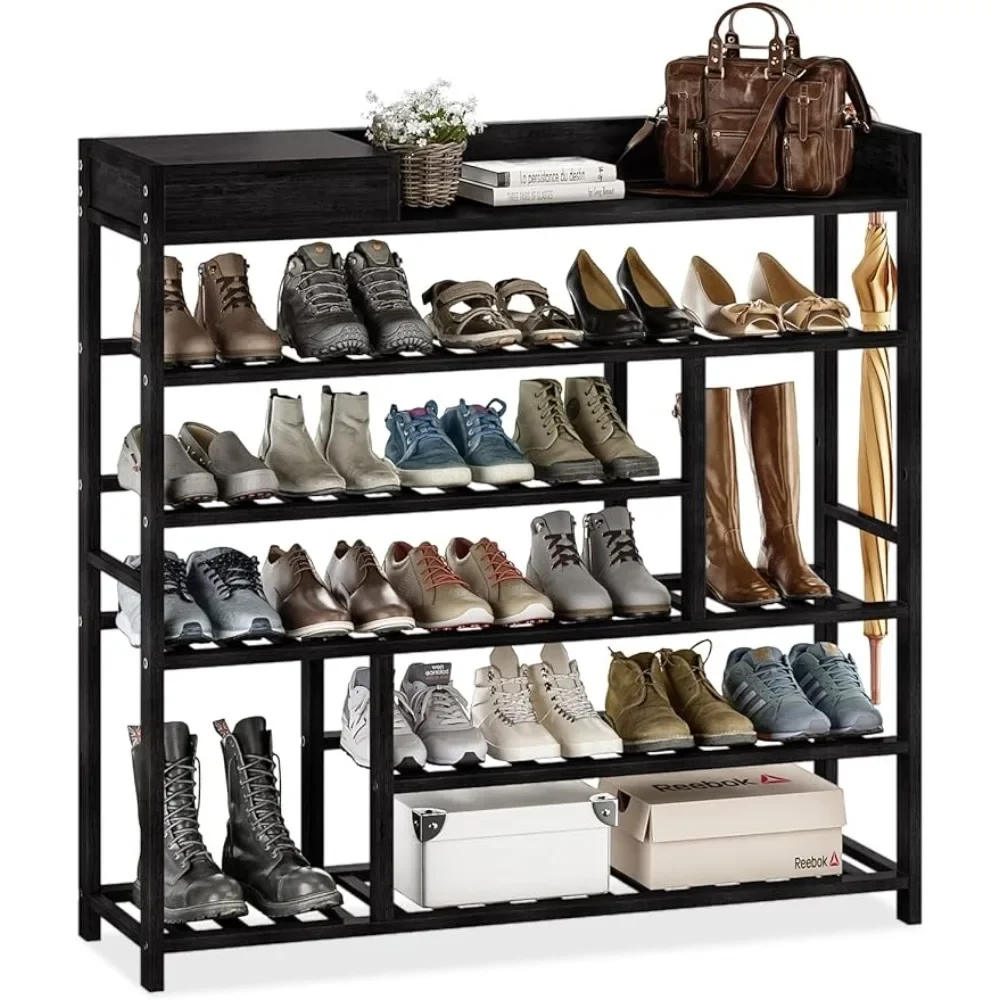 

Shoe Organizer Closet and Doorway (Black) Freight Free Shoes Storage Clothing Wardrobe