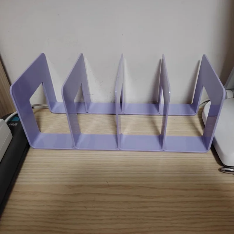 Compact Non-Slip Desk Organizer | Space-Saving Bookshelf for Study Supplies in Dorms and Offices