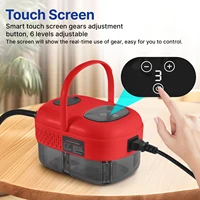 Multi Functional Handheld Steam Cleaner 2500W Ergonomic Handle Portable Smart Touch Screen 6 Levels Adjustable Steam Cleaner 2