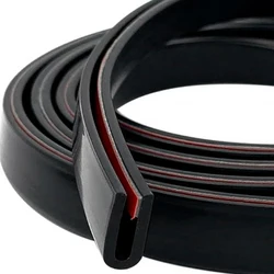 3M Car Door Edge Protector - U - Shape Rubber Guard Seal, Waterproof EPDM Edge Shield (3m)