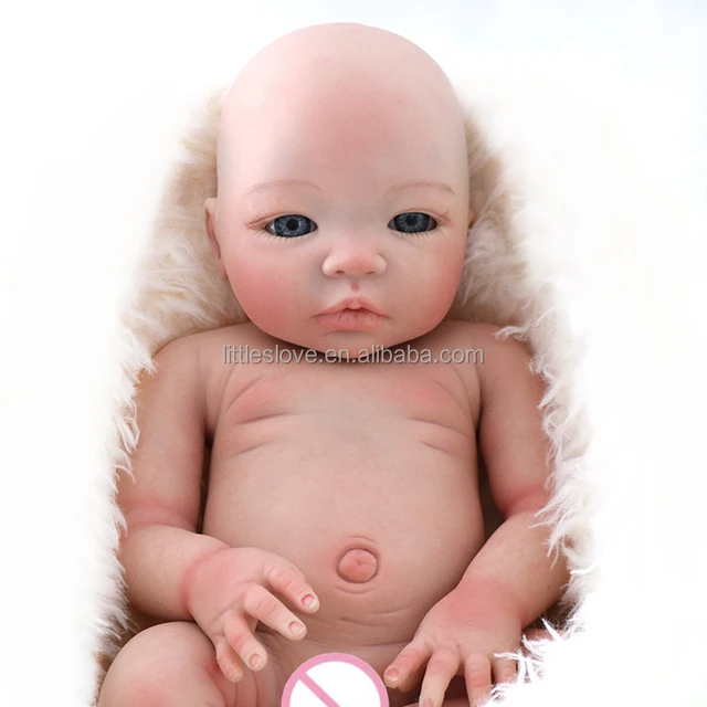 45cm Bebe Reborn Doll Girl Full Body Soft Silicone Painted/unpainted  Lifelike - Reborn Dolls - Aliexpress