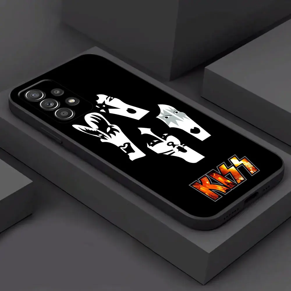 Kiss Classics Rock Band Soft Back Phone Case