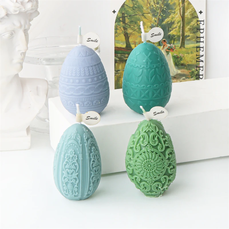 Stampi In Silicone Per Candele Pasquali, Stampi Per Candele Fai Da Te, Coniglietto Pasquale Stampo Candele Silicone Diy 3d Pasqua Decorazioni Per La Casa Statua Del Coniglio Sapone Forma (A+B