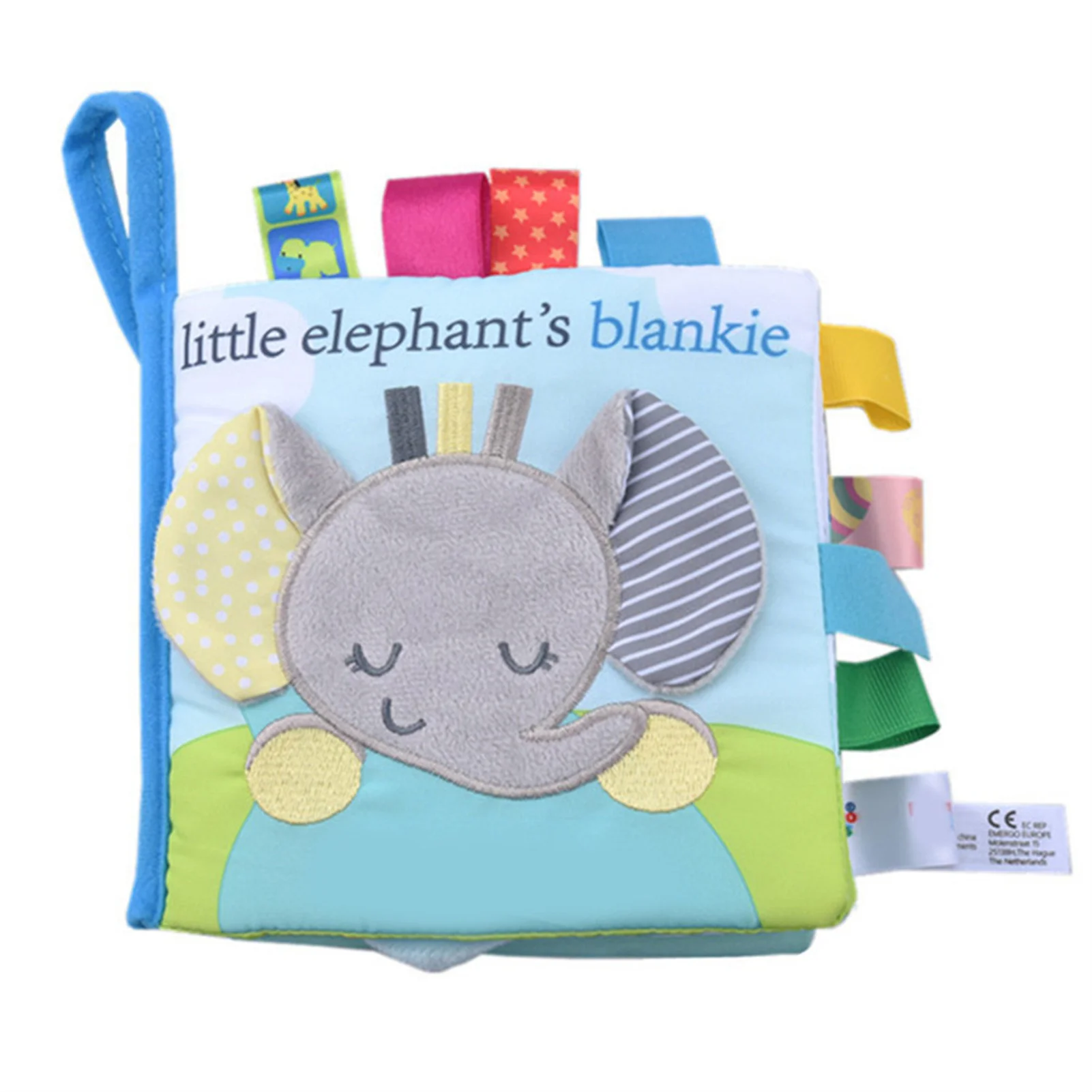 

Soft Books for Babies Animal's Daily Early Education Fabric Cloth Toys Washable Learning & Education Toys Early Development