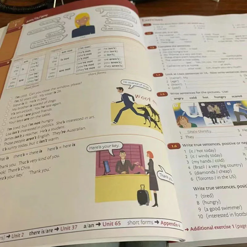 3books Cambridge Elementary English Grammar Advanced Essential English Grammar in Use English Test Preparation Professional Book