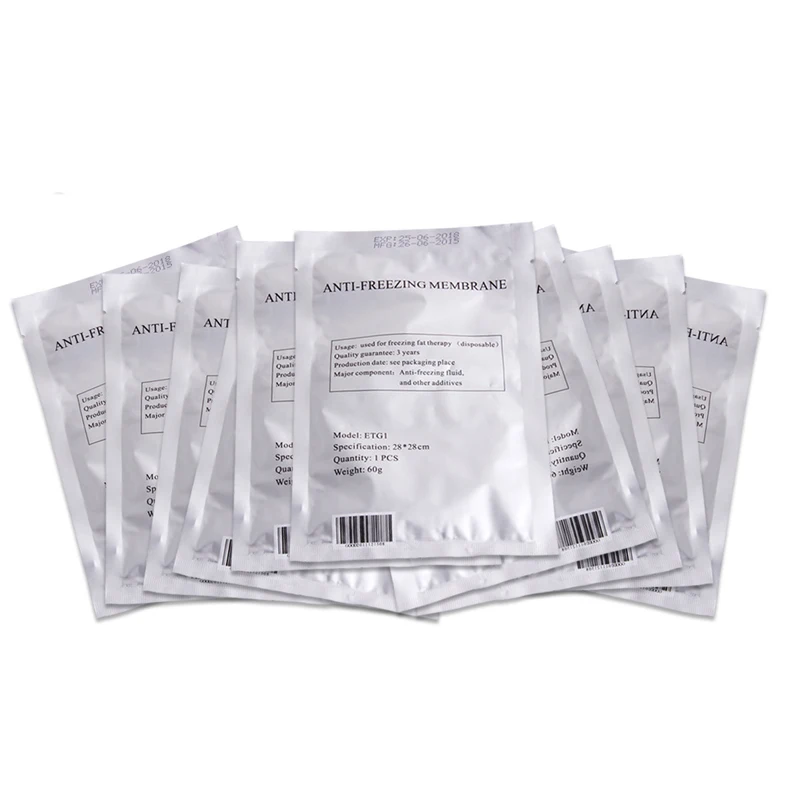 

10 Pcs Anti-freezing Membrane for Freezing Fat Therapy Cryo Pads Antifreeze Film