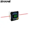SHAHE Digital Level Angle Gauge Angle Finder Protractor Inclinometer Aluminum Framework With 4-side Magnet 1