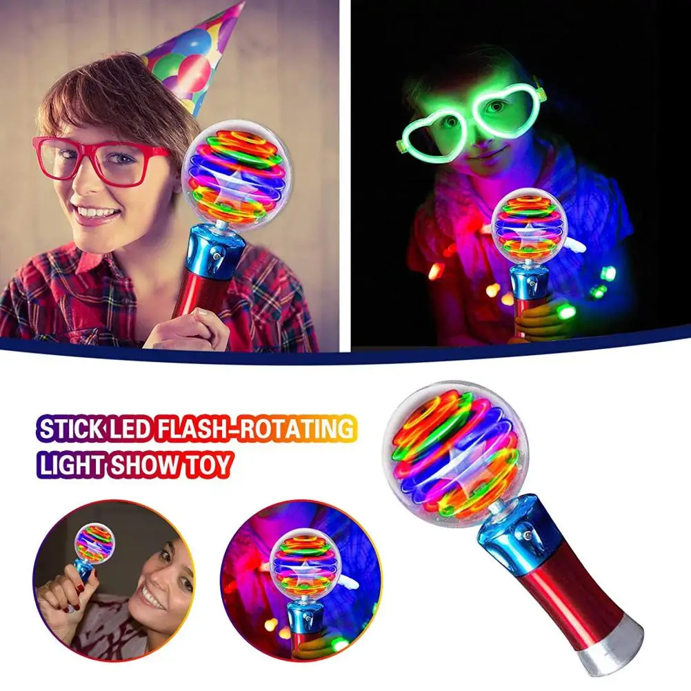 LED Colorful Wand Light Stick Funny Light Show Gift For Boys And Girls