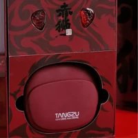 TANGZU WANER SG 2 Red Lion Edition 10mm PET Single Dynamic In-Ear Earphones with Silicone Storage Bag and Sancai wide bore - Image 6