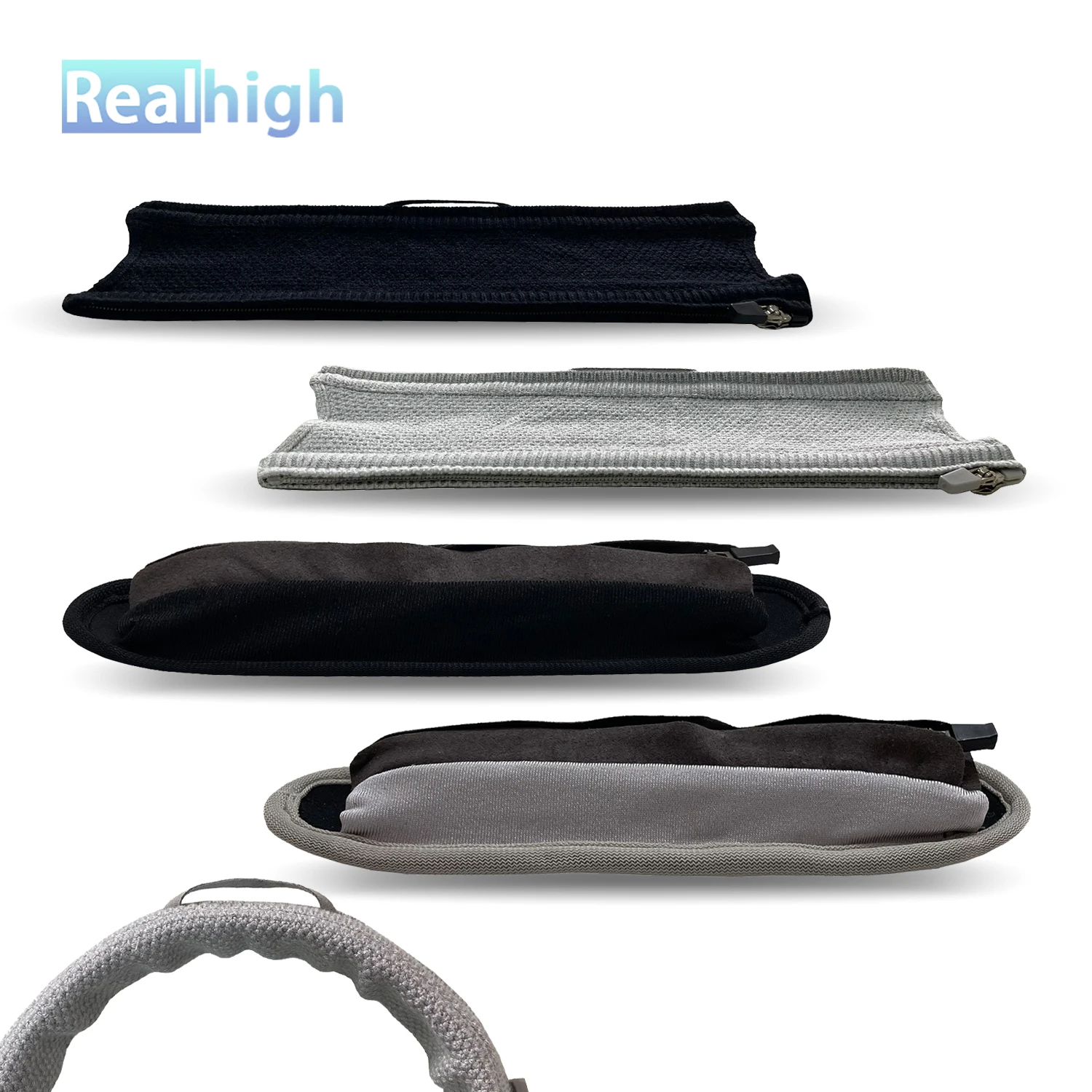 Realhigh Обложка для головы совместимая с HyperX Cloud 1 2 беспроводные Core Alpha S Mix серебряный