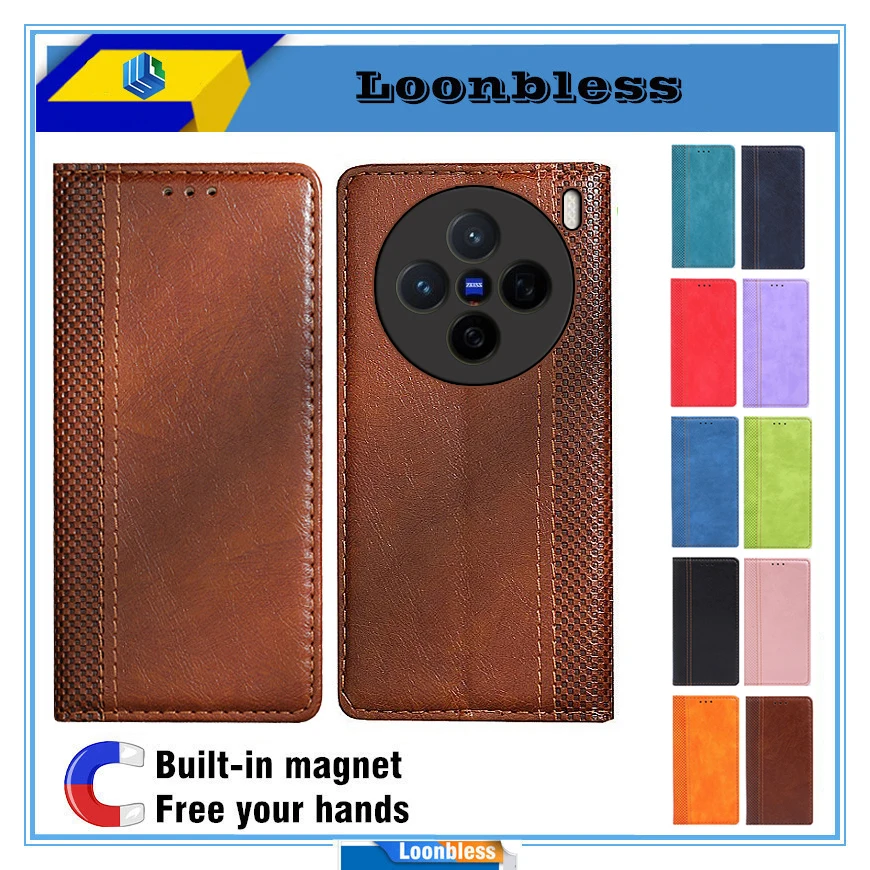 Leather Flip Phone Case & Holster