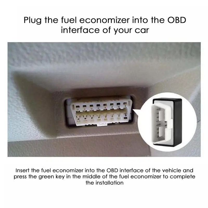 Fuel Saver Fuel Saving Economizer Device OBD2 Performance Chip Tuning Box Automobile Fuels Saver Power Upgrade Box Vehicle Accessories