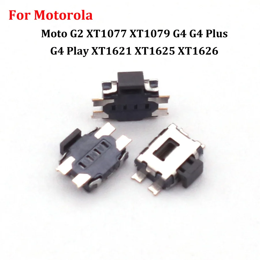 5-100pcs 볼륨 스위치 키 버튼 커넥터 모토로라 모토 G2 XT1077 XT1079 G4 G4 Plus/G4 Play XT1621 XT1625 XT1626 전원